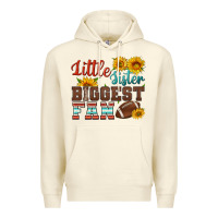 Sandshell little sister biggest fan american football Premium Hoodie - HRA Design Shop