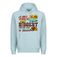 Blue Mist little sister biggest fan american football Premium Hoodie - HRA Design Shop