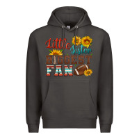 Smoke little sister biggest fan american football Premium Hoodie - HRA Design Shop