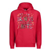 Cardinal stealin hearts and makin farts Premium Hoodie - RacoonDesign