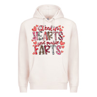 Stealin Hearts And Makin Farts Premium Hoodie | Teevron