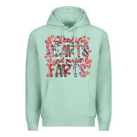 Seafoam stealin hearts and makin farts Premium Hoodie - RacoonDesign