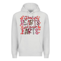 Stealin Hearts And Makin Farts Premium Hoodie | Teevron
