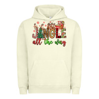 Pigment Pistachio jingle all the way Urban Hoodie - FaDigitalArtStudio