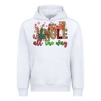 White jingle all the way Urban Hoodie - FaDigitalArtStudio