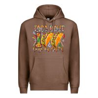 Chestnut taco bout 100 days of school Premium Hoodie - RacoonDesign