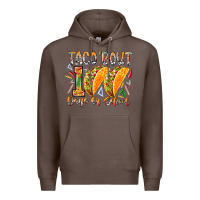 Coffee taco bout 100 days of school Premium Hoodie - RacoonDesign