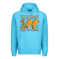 Ocean Blue taco bout 100 days of school Premium Hoodie - RacoonDesign