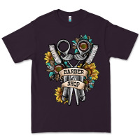 Plum barber shop Premium Tee - SublimationCraftShop