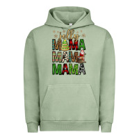 Pigment Oil Green jolly mama mama mama Urban Hoodie - FaDigitalArtStudio