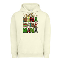 Pigment Pistachio jolly mama mama mama Urban Hoodie - FaDigitalArtStudio
