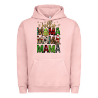 Pigment Salmon jolly mama mama mama Urban Hoodie - FaDigitalArtStudio