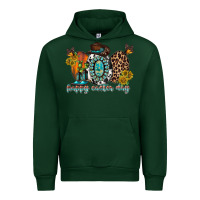 Foreset Green happy easter egg western Urban Hoodie - RacoonDesign