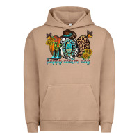 Pigment Burro happy easter egg western Urban Hoodie - RacoonDesign