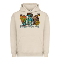 Pigment French Oak happy easter egg western Urban Hoodie - RacoonDesign