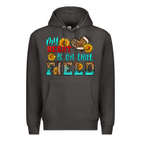 Smoke my heart is on that field american football Premium Hoodie - HRA Design Shop