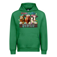 Emerald happy easter heifer Urban Hoodie - RacoonDesign