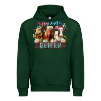Foreset Green happy easter heifer Urban Hoodie - RacoonDesign