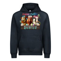 Navy happy easter heifer Urban Hoodie - RacoonDesign