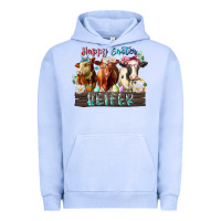 Pigment Grape Ice happy easter heifer Urban Hoodie - RacoonDesign