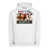 Pigment Lunar Rock happy easter heifer Urban Hoodie - RacoonDesign