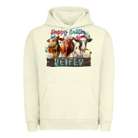Pigment Pistachio happy easter heifer Urban Hoodie - RacoonDesign