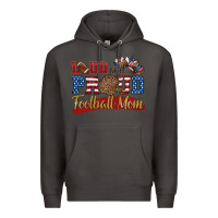 Smoke loud and proud football mom Premium Hoodie - HRA Design Shop