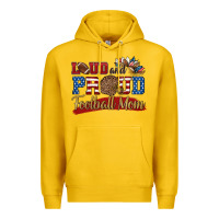 Lemon loud and proud football mom Premium Hoodie - HRA Design Shop