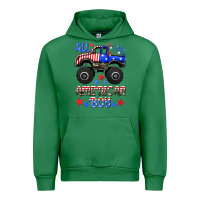 Emerald all american boy Urban Hoodie - HRA Design Shop