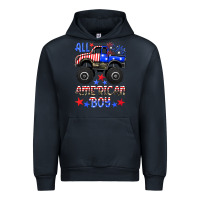 Navy all american boy Urban Hoodie - HRA Design Shop