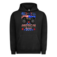 Pigment Black all american boy Urban Hoodie - HRA Design Shop