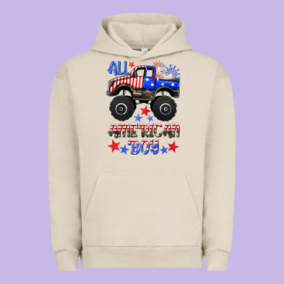 All American Boy Urban Hoodie Designed By Hra Design Shop