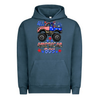 Pigment Midnight Navy all american boy Urban Hoodie - HRA Design Shop