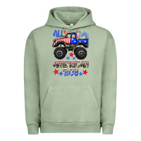 Pigment Oil Green all american boy Urban Hoodie - HRA Design Shop