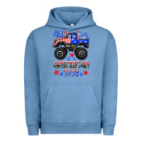 Pigment Pebble Blue all american boy Urban Hoodie - HRA Design Shop