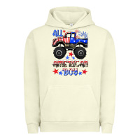 Pigment Pistachio all american boy Urban Hoodie - HRA Design Shop