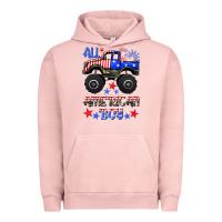 Pigment Salmon all american boy Urban Hoodie - HRA Design Shop
