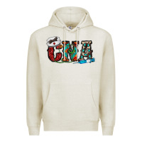 Oatmeal Heather cna Premium Hoodie - CowhideDigitalArt