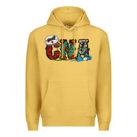 Antique Gold cna Premium Hoodie - CowhideDigitalArt