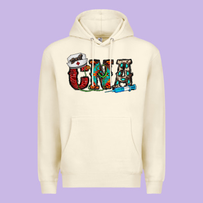 Cna Premium Hoodie Designed By Cowhidedigitalart