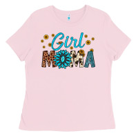Bubblegum Pink girl mama Ladies Tee - Artiststas