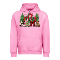 Fuchsia Pink jolly mama Urban Hoodie - FaDigitalArtStudio