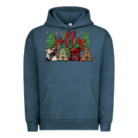 Pigment Midnight Navy jolly mama Urban Hoodie - FaDigitalArtStudio