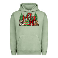 Pigment Oil Green jolly mama Urban Hoodie - FaDigitalArtStudio