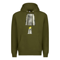 Army Green yellow highlighter pen fa element Premium Hoodie - FaDigitalArtStudio