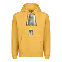 Mustard yellow highlighter pen fa element Premium Hoodie - FaDigitalArtStudio