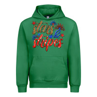 Emerald stars and stripes Urban Hoodie - HRA Design Shop