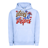 Pigment Grape Ice stars and stripes Urban Hoodie - HRA Design Shop
