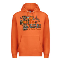 Carrot fall for jesus he never leaves Premium Hoodie - CowhideDigitalArt
