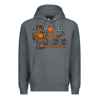 Rock fall for jesus he never leaves Premium Hoodie - CowhideDigitalArt